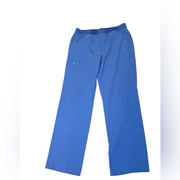 Figs Axim Cargo Scrub Pants Men’s Large T2001 Technical Collection Ceil Blue - Picture 1 of 11